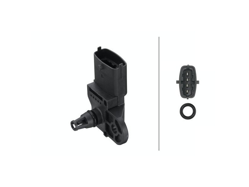 Мапсенсор 1.4MPI Turbo 16V,4.5MPI 32V,4.8MPI Turbo 32V,1.6T-GDI 16V,2.0MPI Turbo 16V FIAT Doblo 09-23, Ducato 06-14, Grande Punto 05-10; OPEL Astra J 10-15, Astra H 04-14, Astra G 98-05; PORSCHE Cayen